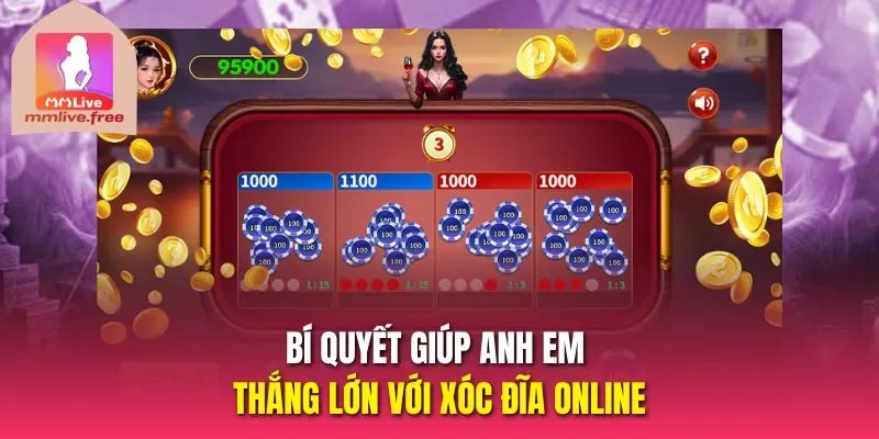 Bí quyết giúp anh em thắng lớn với xóc đĩa online